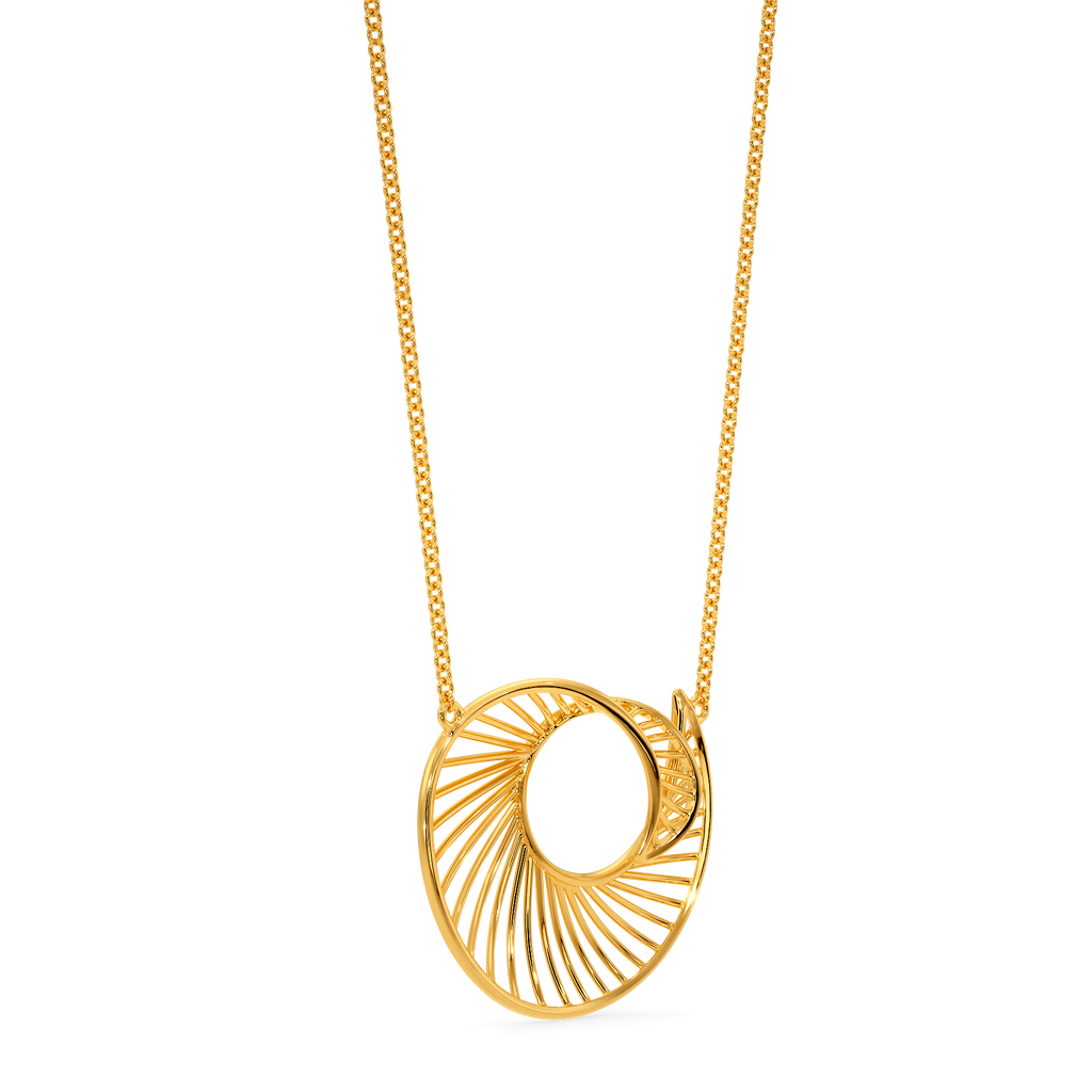 Movement Manifold Gold Necklaces