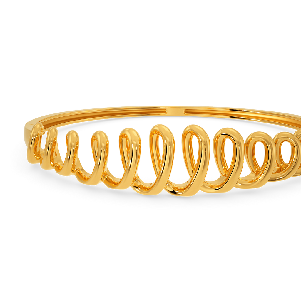 Move Like Swagger Gold Bangles