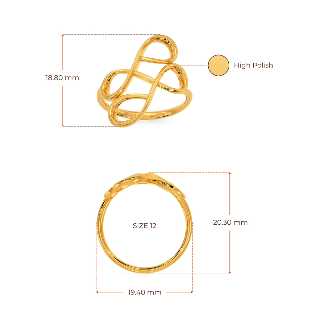 Make A Move Gold Rings image