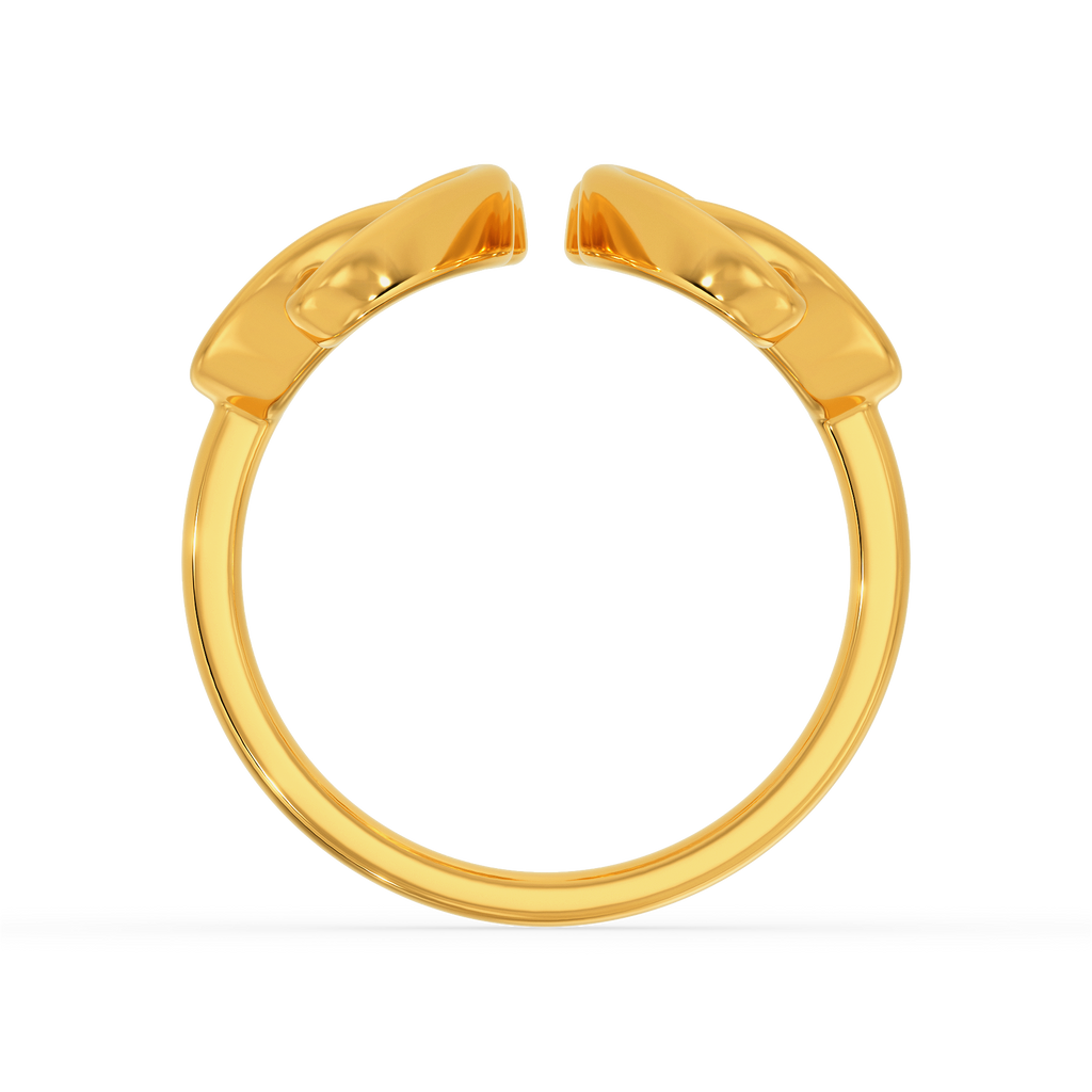 Butterfly Effect Gold Rings image