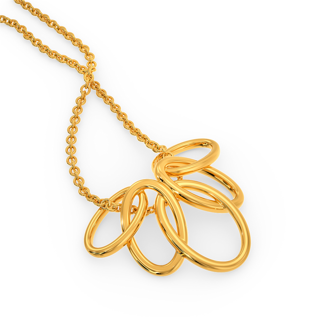 Butterfly Effect Gold Pendants