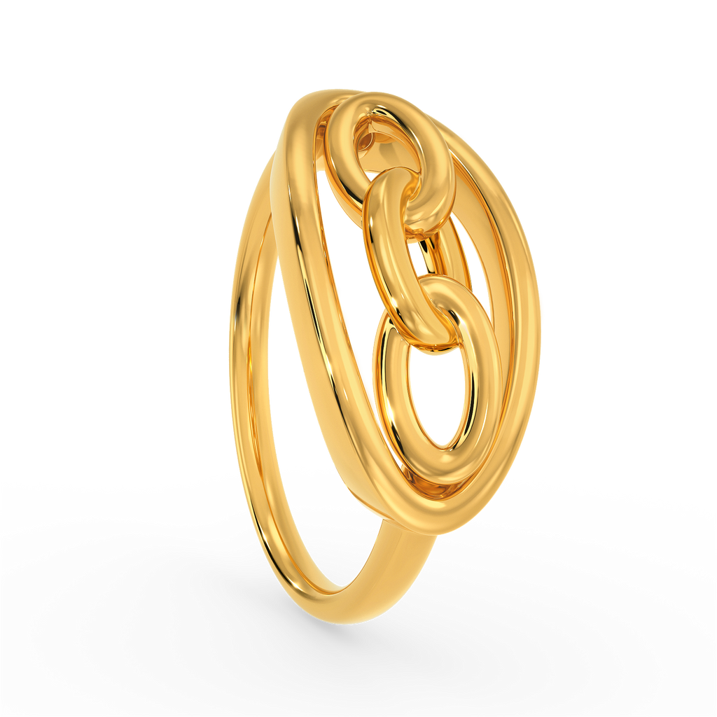 Sway Away Gold Rings image