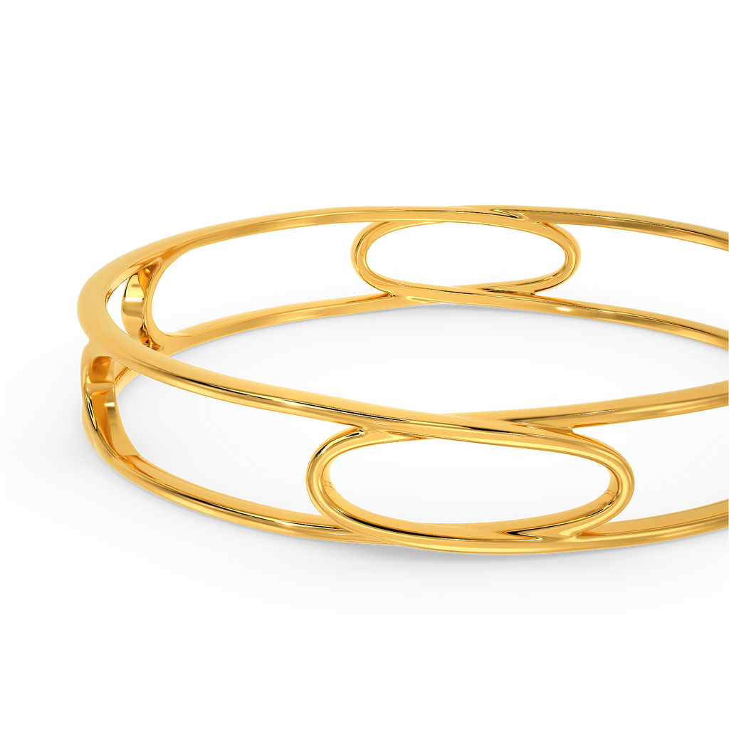 Sway Away Gold Bangles