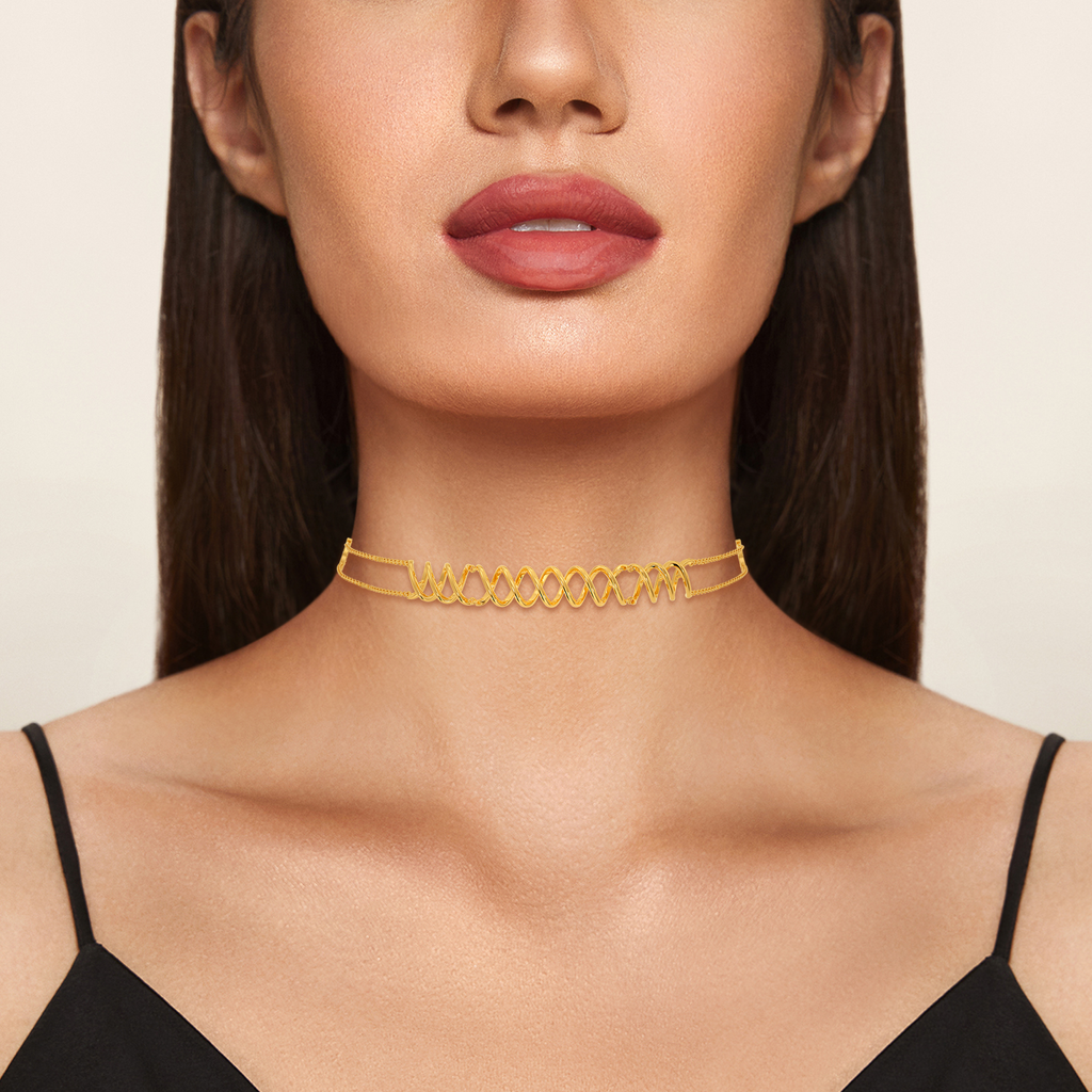 Happy Bursts Gold Necklaces