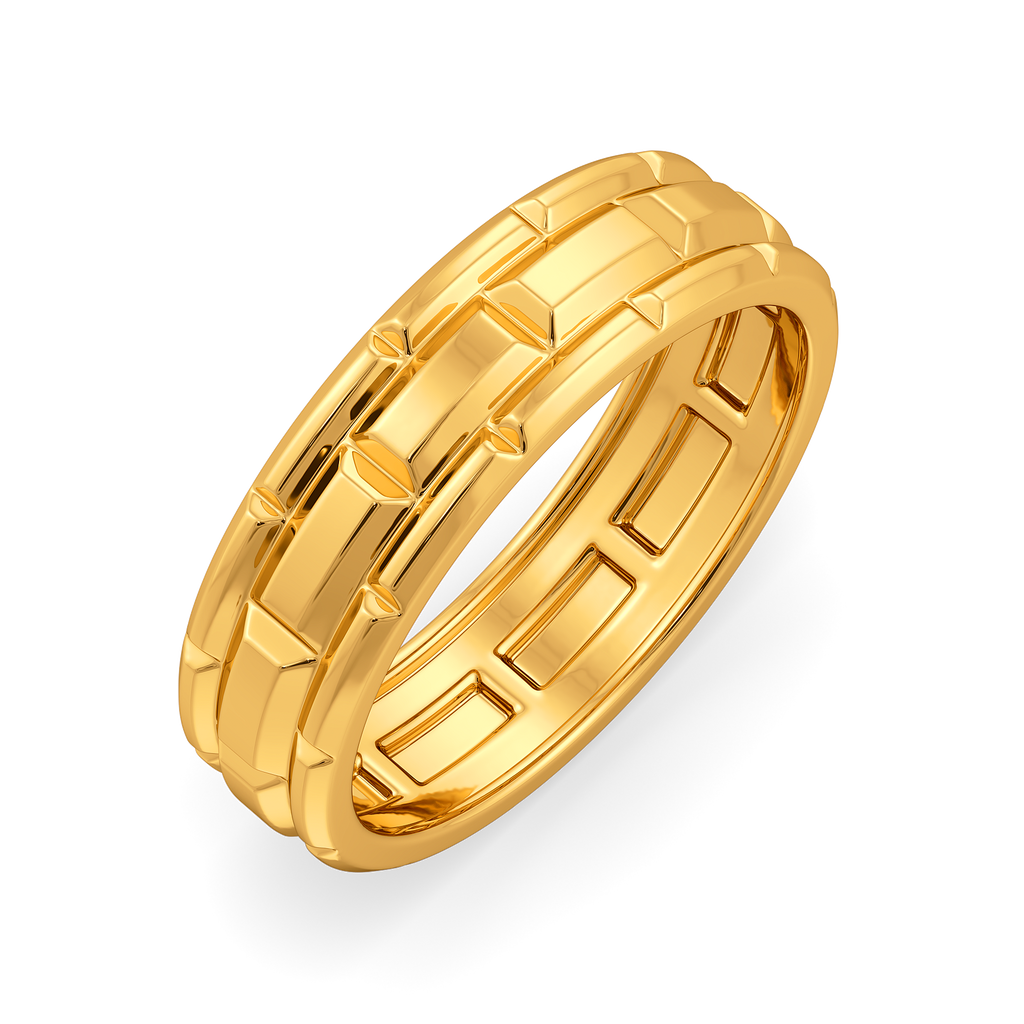 For the Modern Men Gold Rings For Men