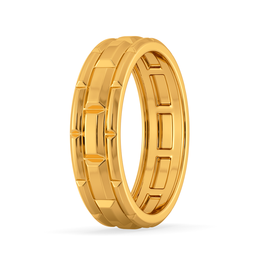 For the Modern Men Gold Rings For Men image