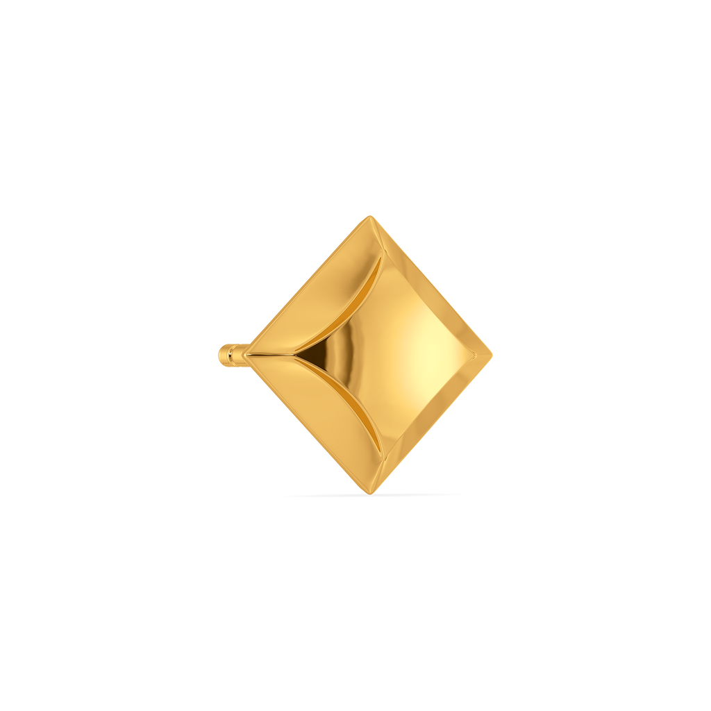 For the Modern Men Gold Earrings For Men