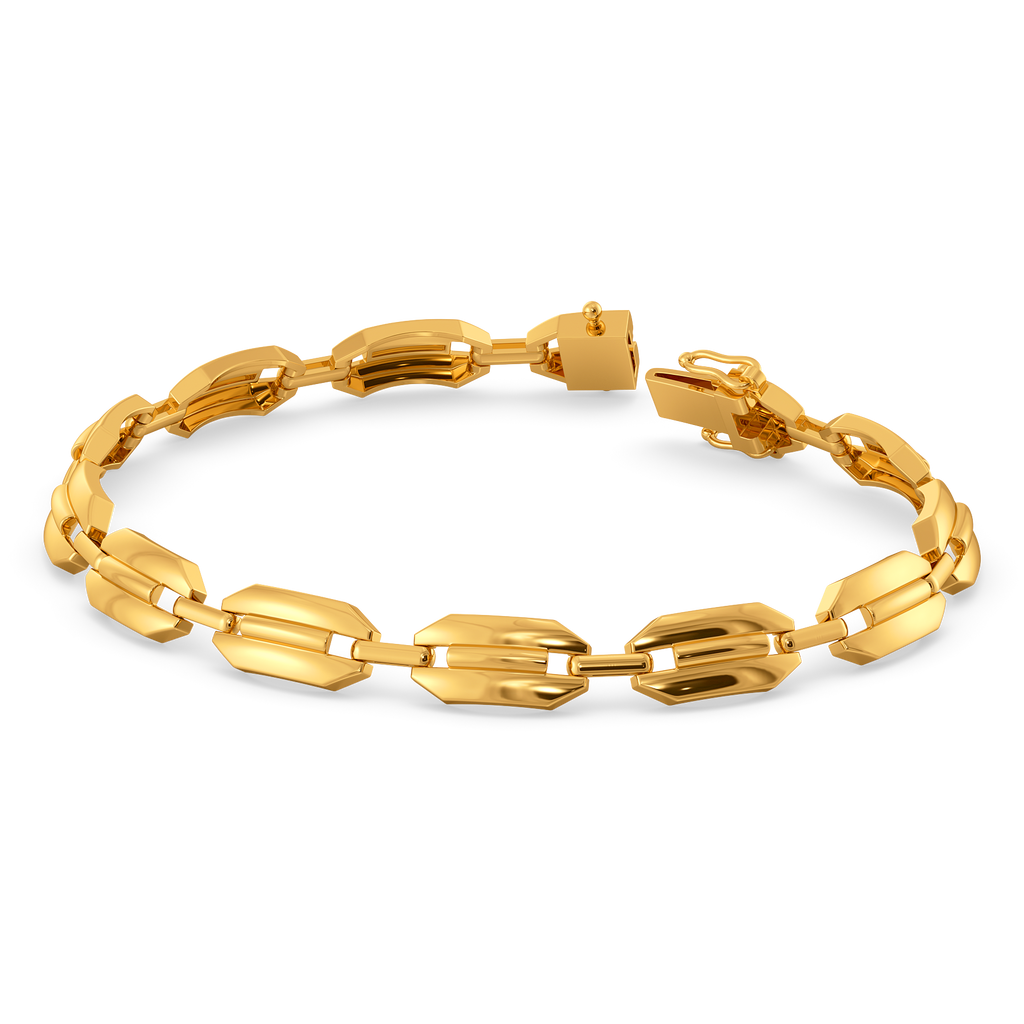 Keeping it Minimal Gold Bracelets For Men
