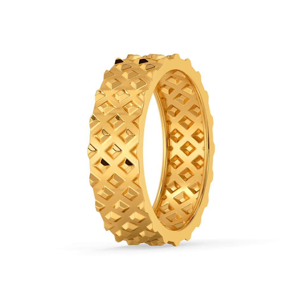 Keeping it Minimal Gold Rings For Men image