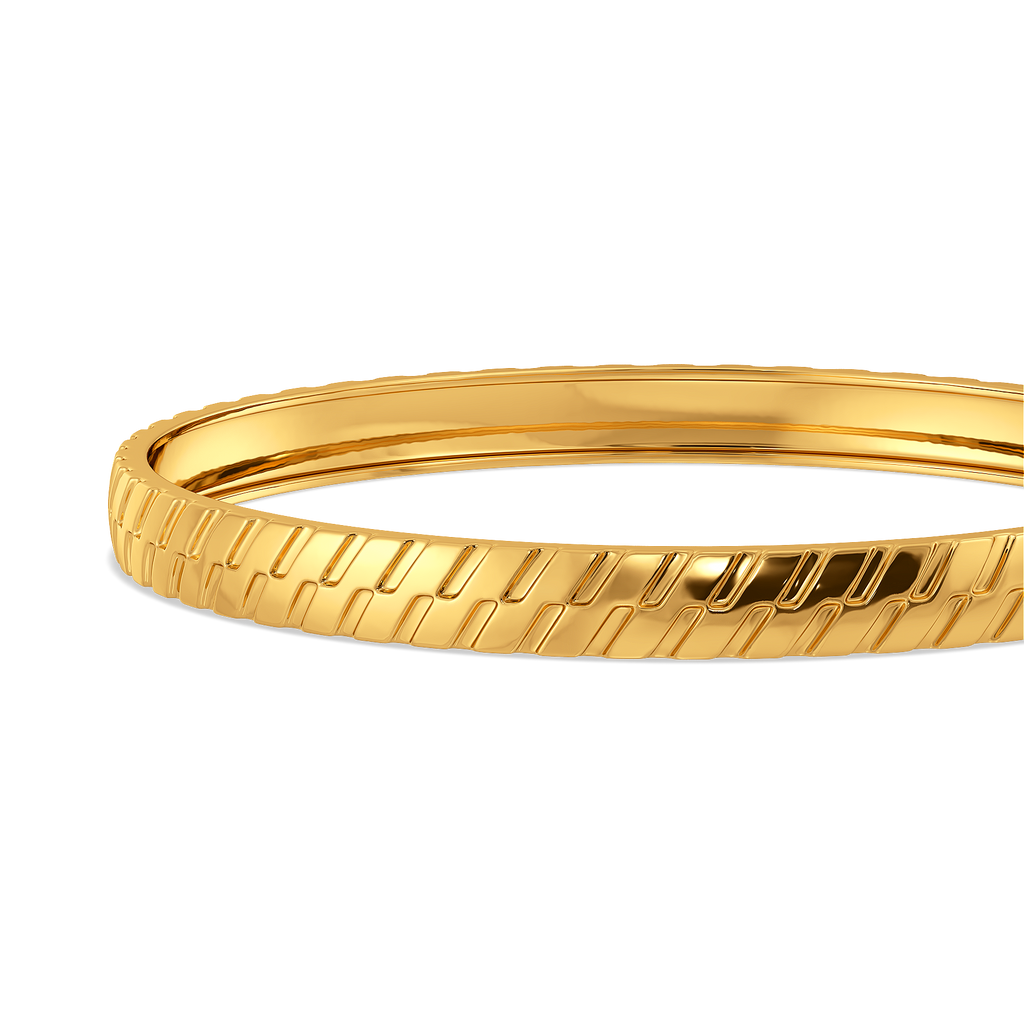 Keeping it Minimal Gold Bangles For Men