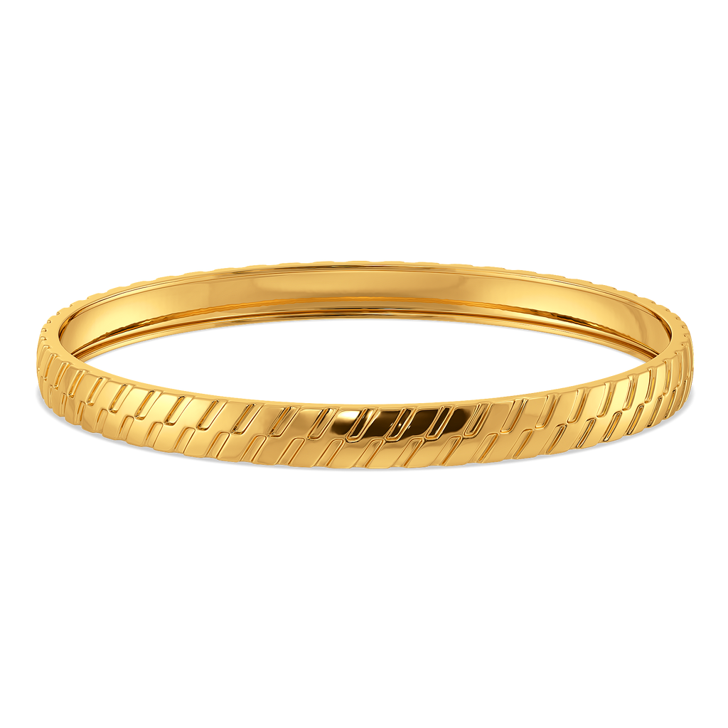 Keeping it Minimal Gold Bangles For Men