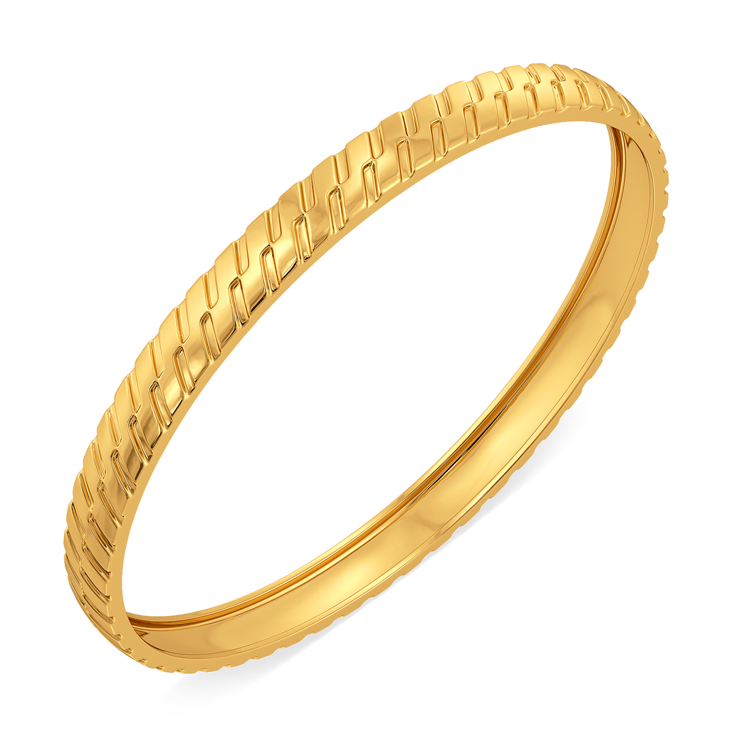 Keeping it Minimal Gold Bangles For Men