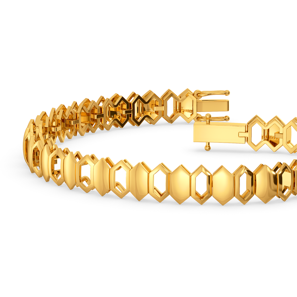 Understated Icon Gold Bracelets For Men