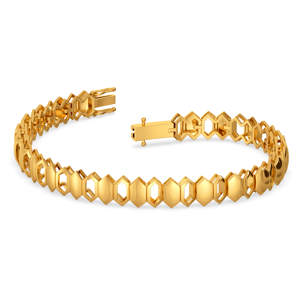 Understated Icon Gold Bracelets For Men