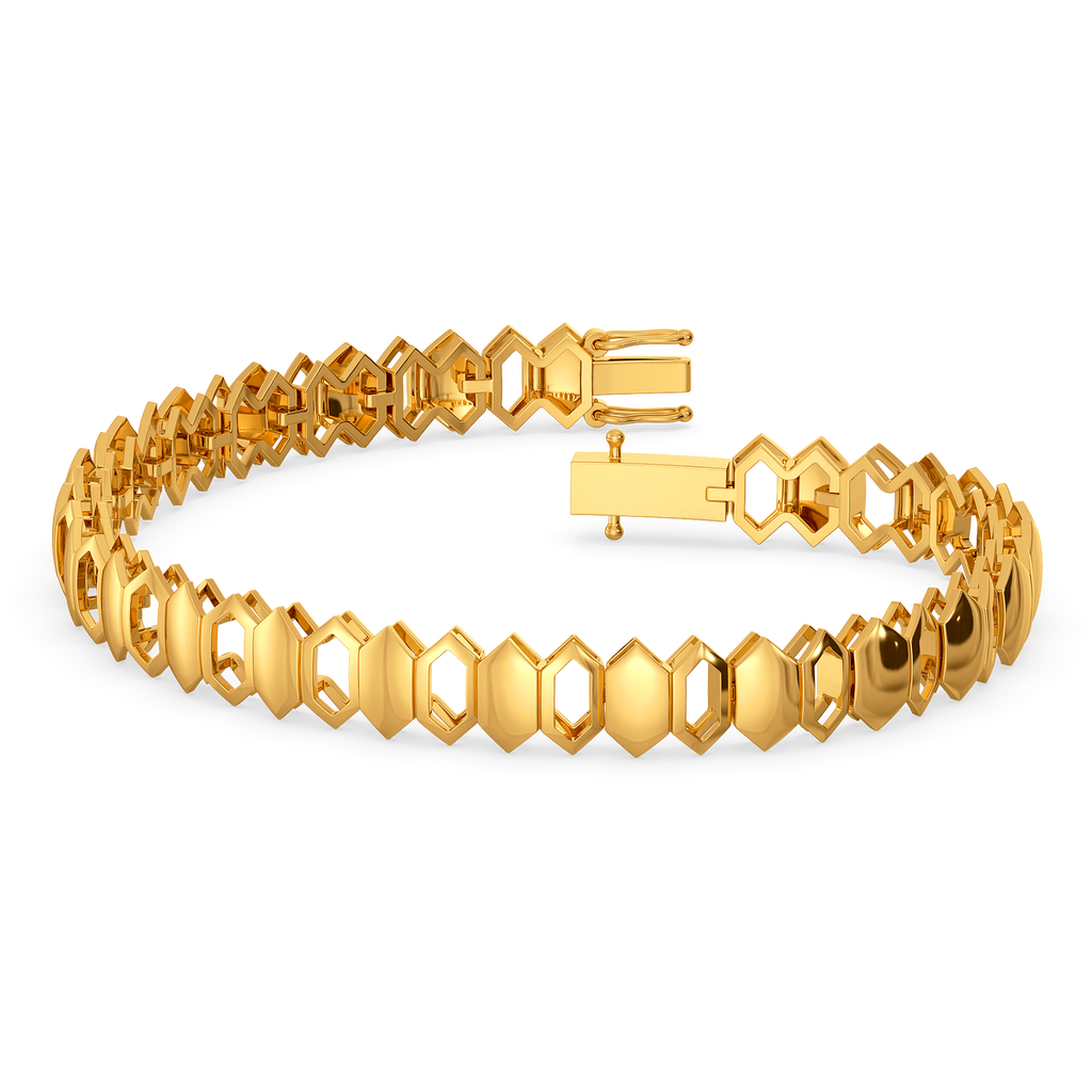 Understated Icon Gold Bracelets For Men
