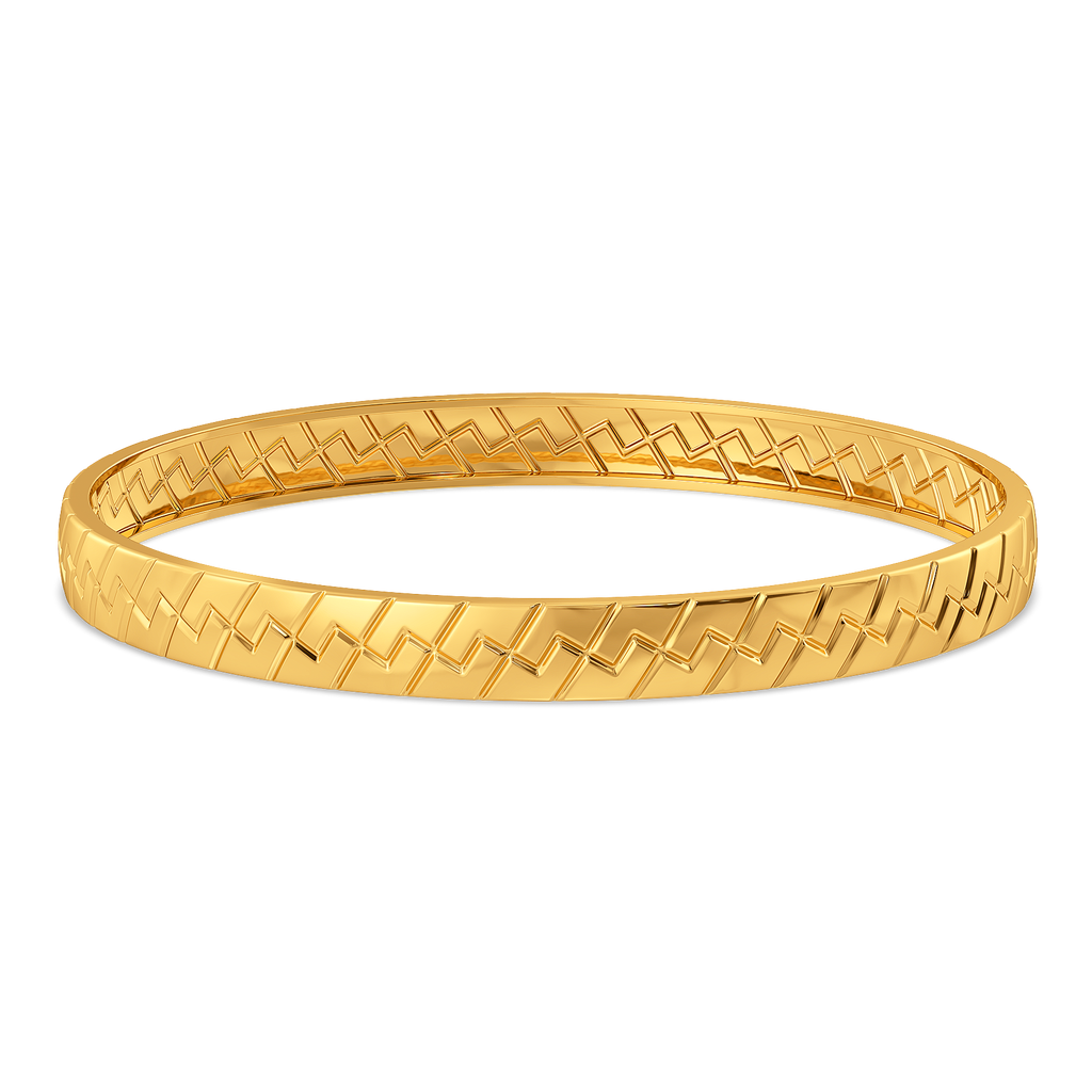 Understated Icon Gold Bangles For Men