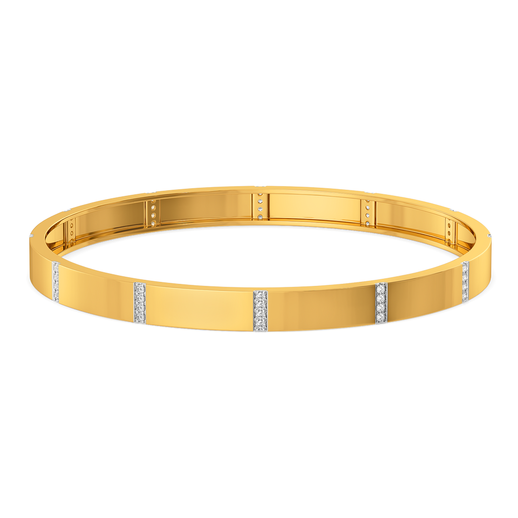 Signature Move Diamond Bangles For Men
