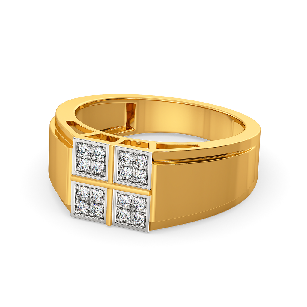 Power Pause Diamond Rings For Men alternate view 2