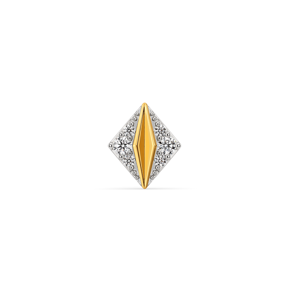 No Effort Required Diamond Earrings For Men
