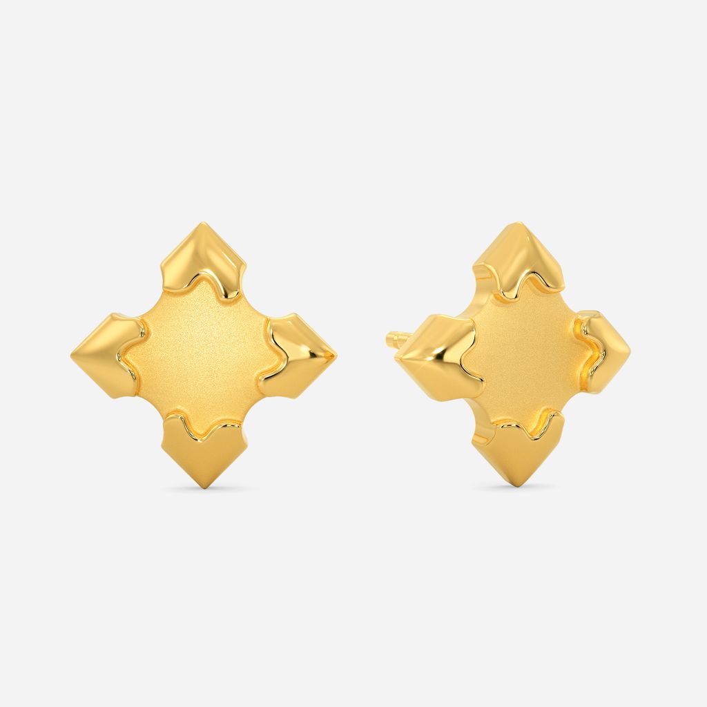 Bootcamp Chic Gold Earrings