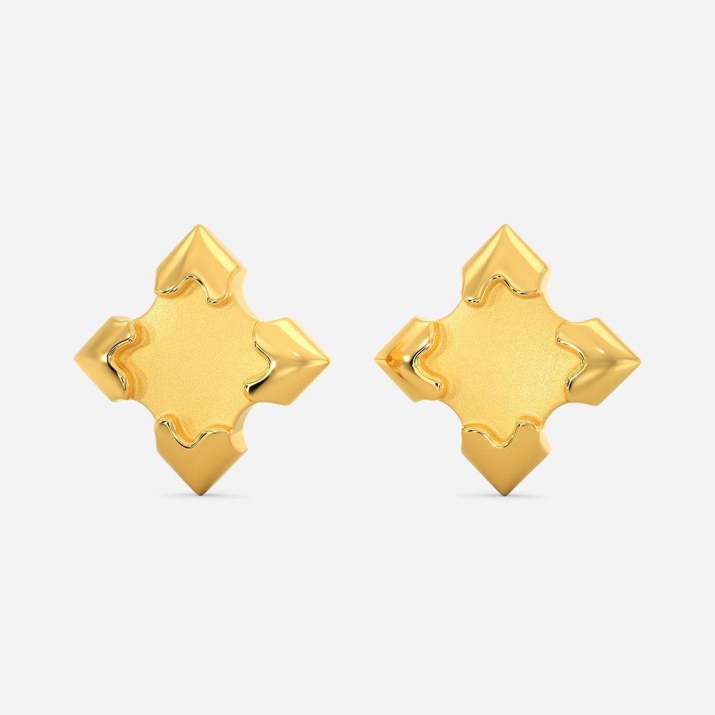 Bootcamp Chic Gold Earrings