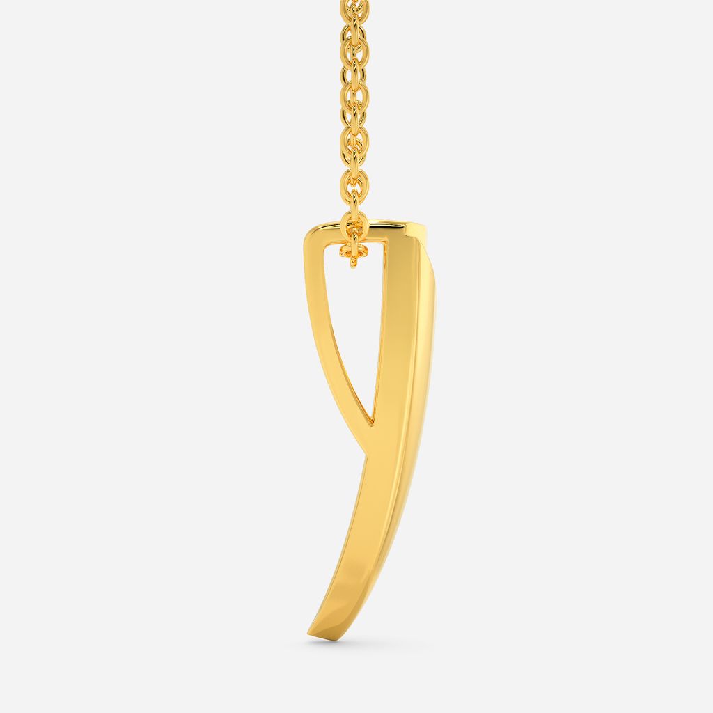 Rugged Cuts Gold Pendants