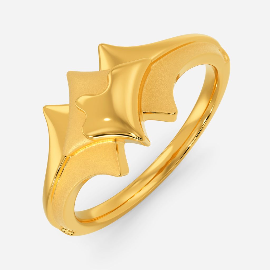 March O Drama Gold Rings