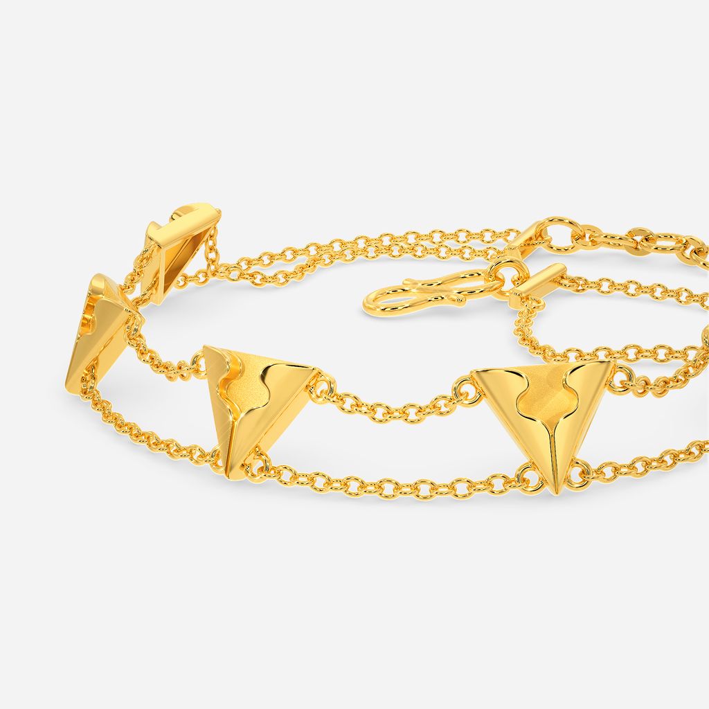 Sleek Camo Gold Bracelets