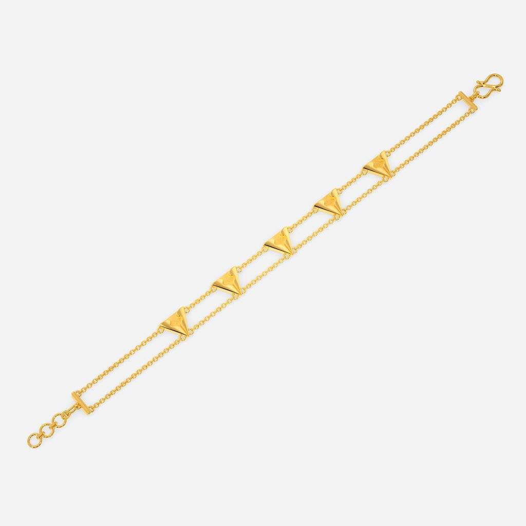 Sleek Camo Gold Bracelets
