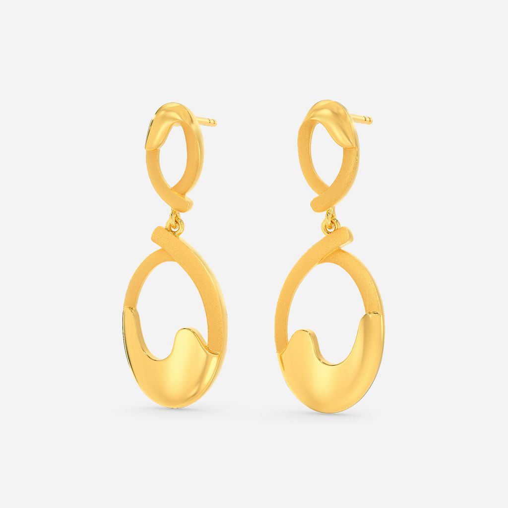 Fighting Spirits Gold Earrings