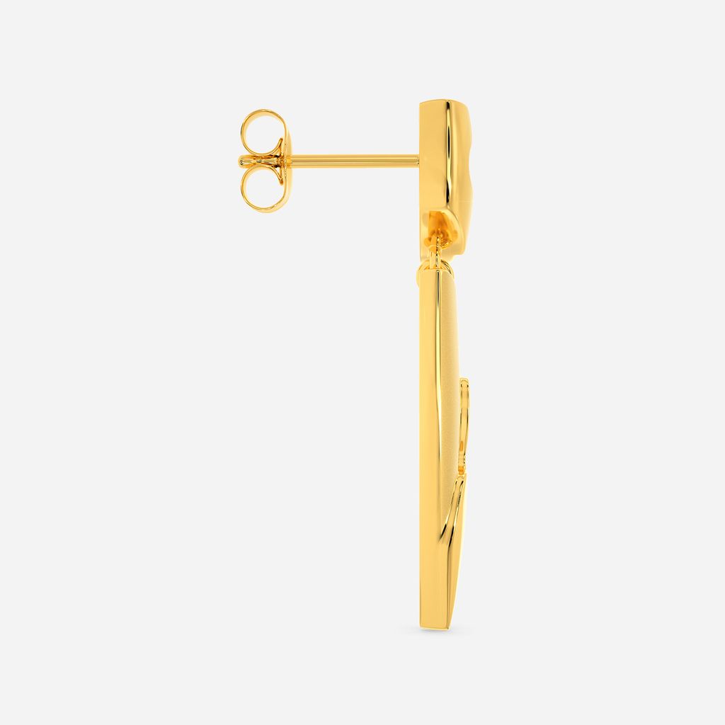 Combat Ready Gold Earrings