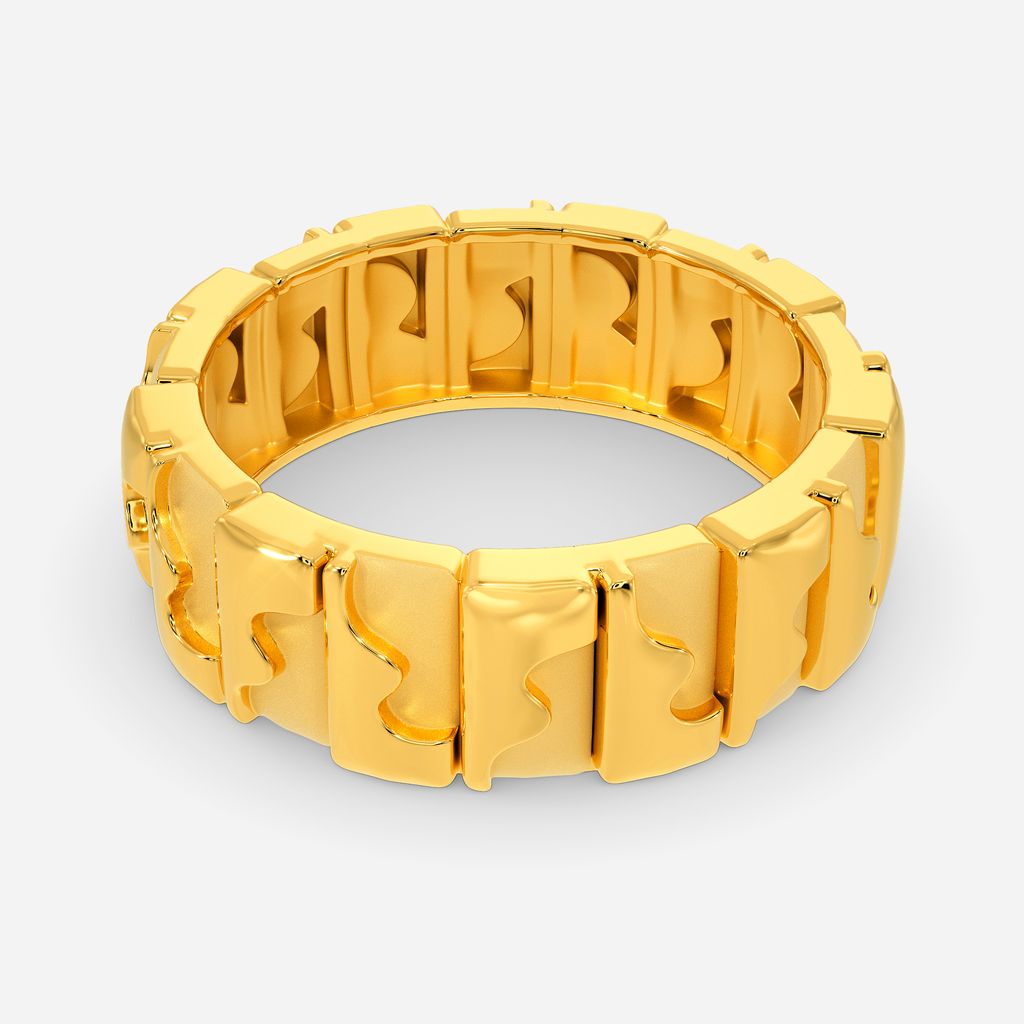 Army Blend Gold Rings alternate view 2