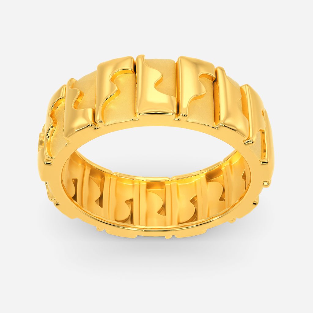 Army Blend Gold Rings alternate view 3