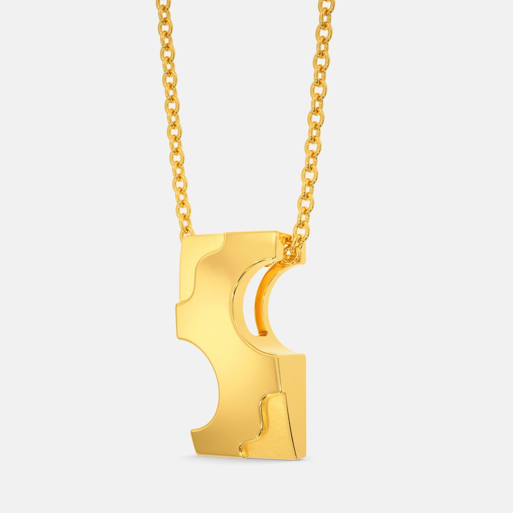 Soldier Stride Gold Pendants