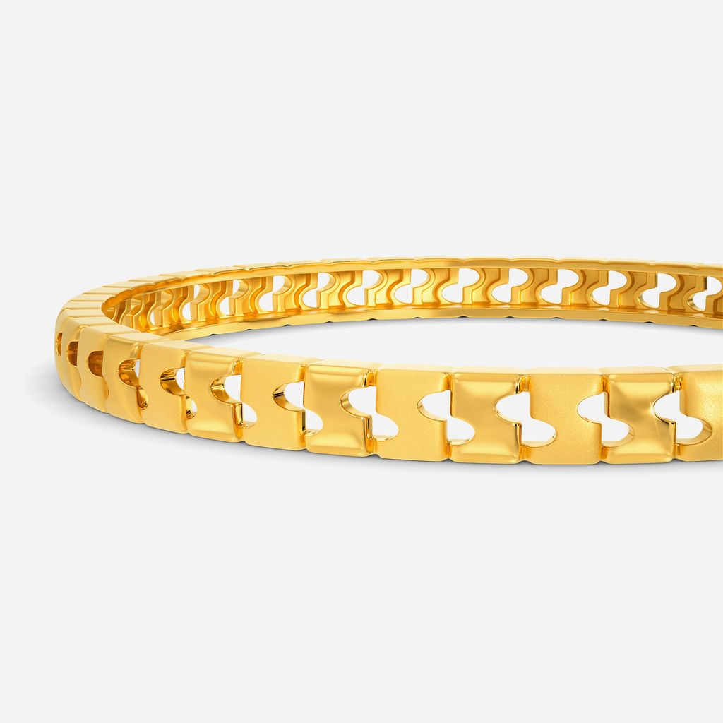 Soldier Stride Gold Bangles