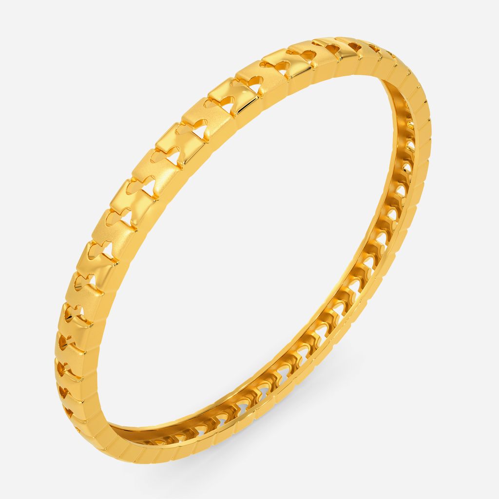 Soldier Stride Gold Bangles