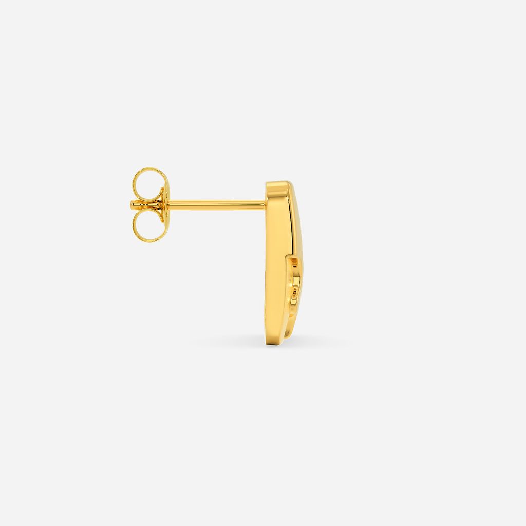 Cuts O Camo Gold Earrings