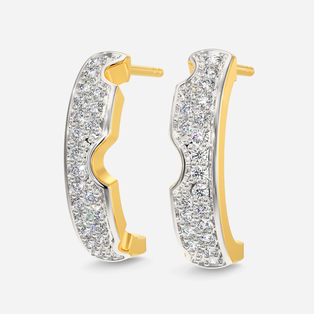 Camo Army Diamond Earrings