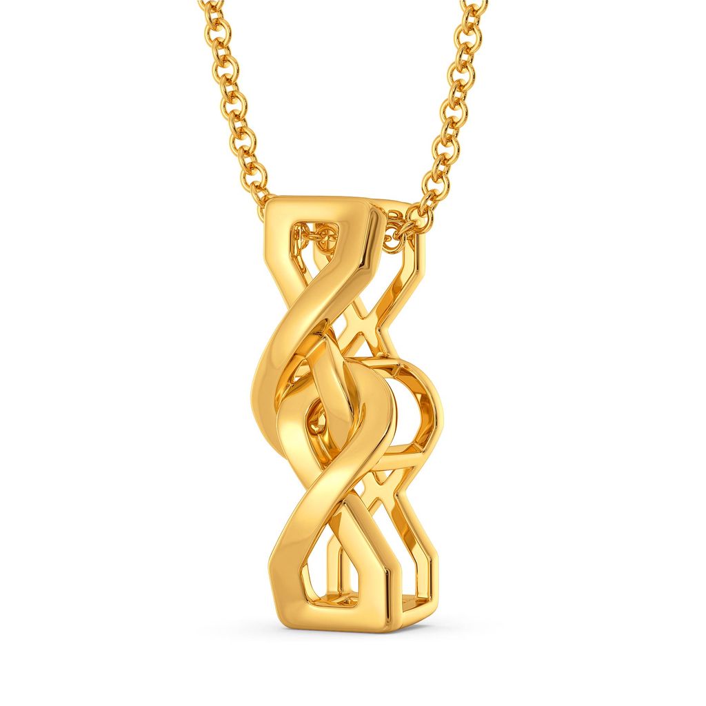 Short N Suit Gold Pendants