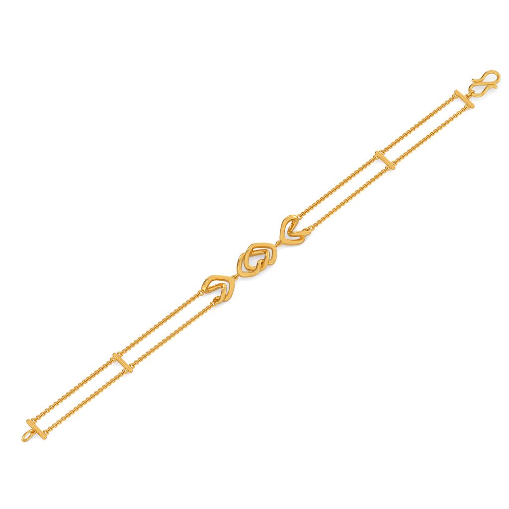 Suave Charm Gold Bracelets