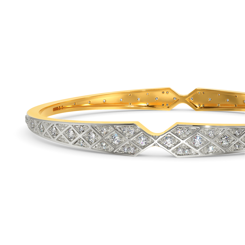 Tie Twist Diamond Bangles