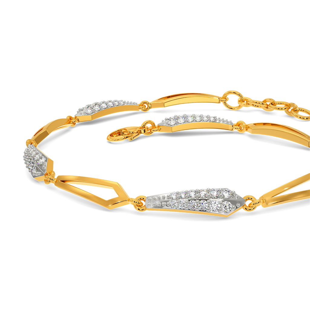 Knots of Note Diamond Bracelets