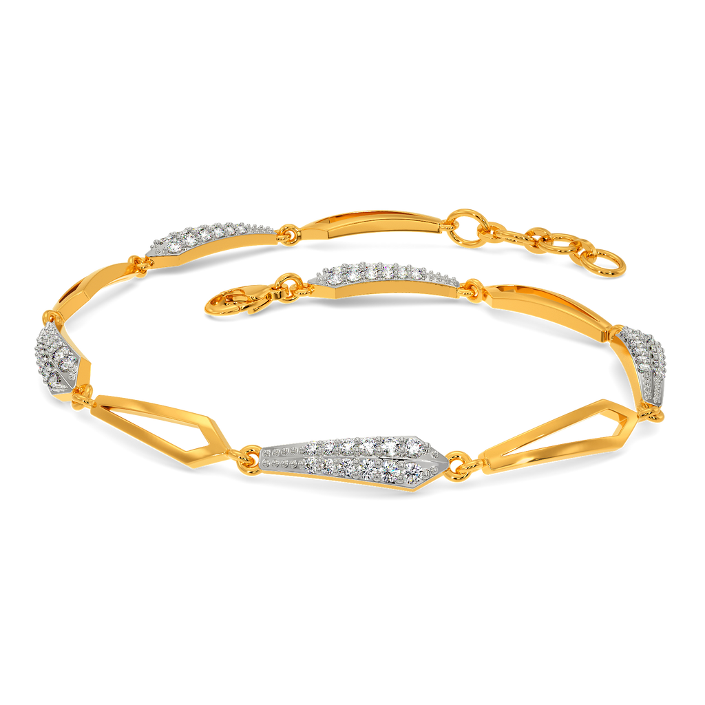 Knots of Note Diamond Bracelets
