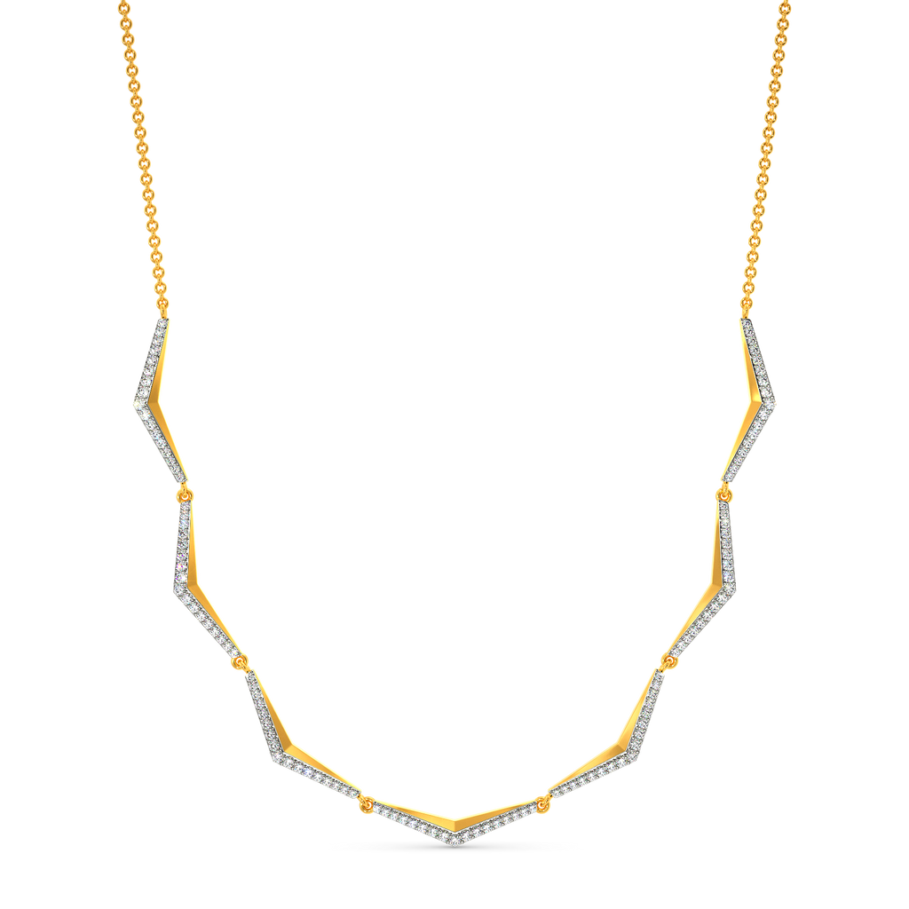 Tie Jive  Diamond Necklaces