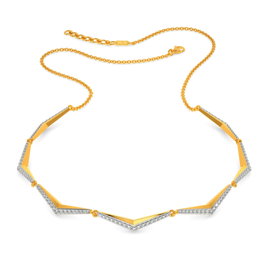 Tie Jive  Diamond Necklaces