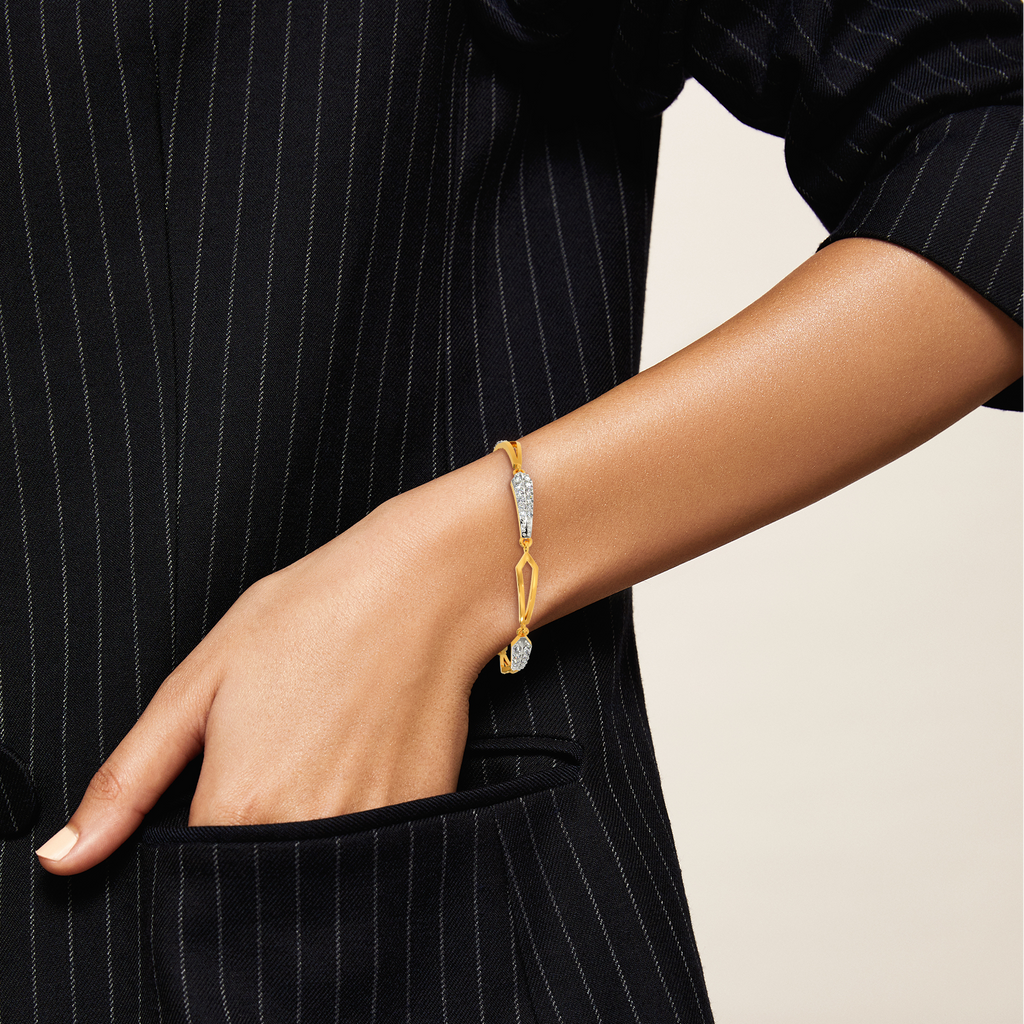Knots of Note Diamond Bracelets