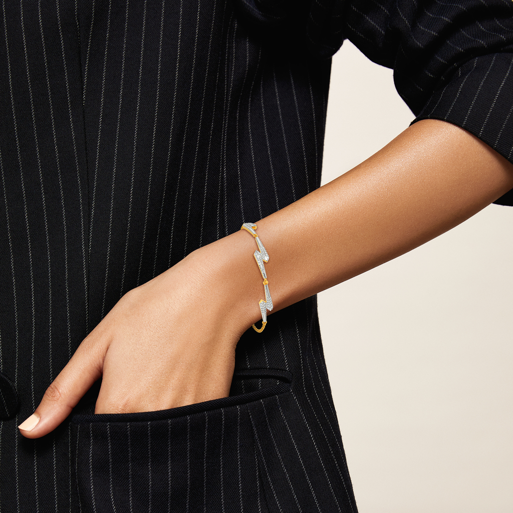 Lapel Luxe Diamond Bracelets