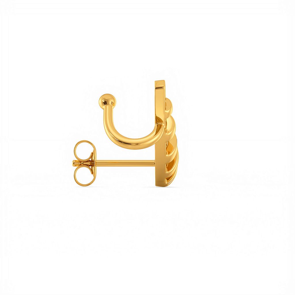 Lime N Licious Gold Earrings
