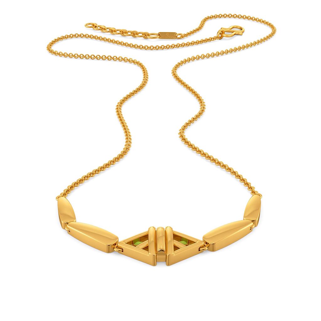 Peppy Glow Gold Necklaces