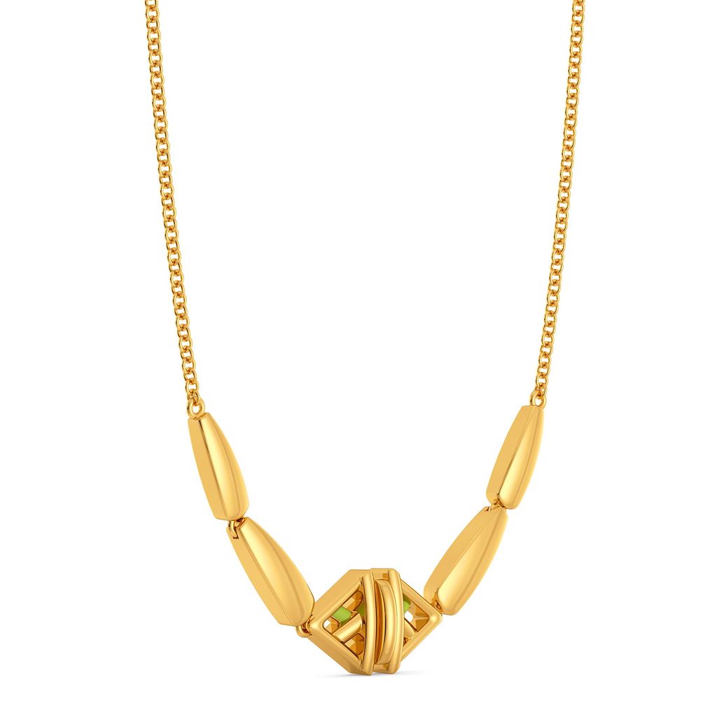 Peppy Glow Gold Necklaces